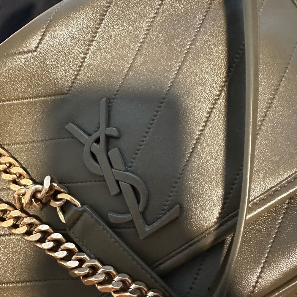 Saint Laurent Nikki green/gold - Picture 11 of 13